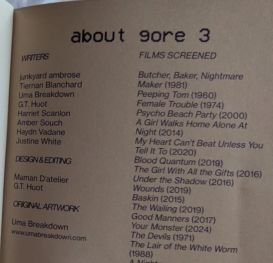 GORE ISSUE III