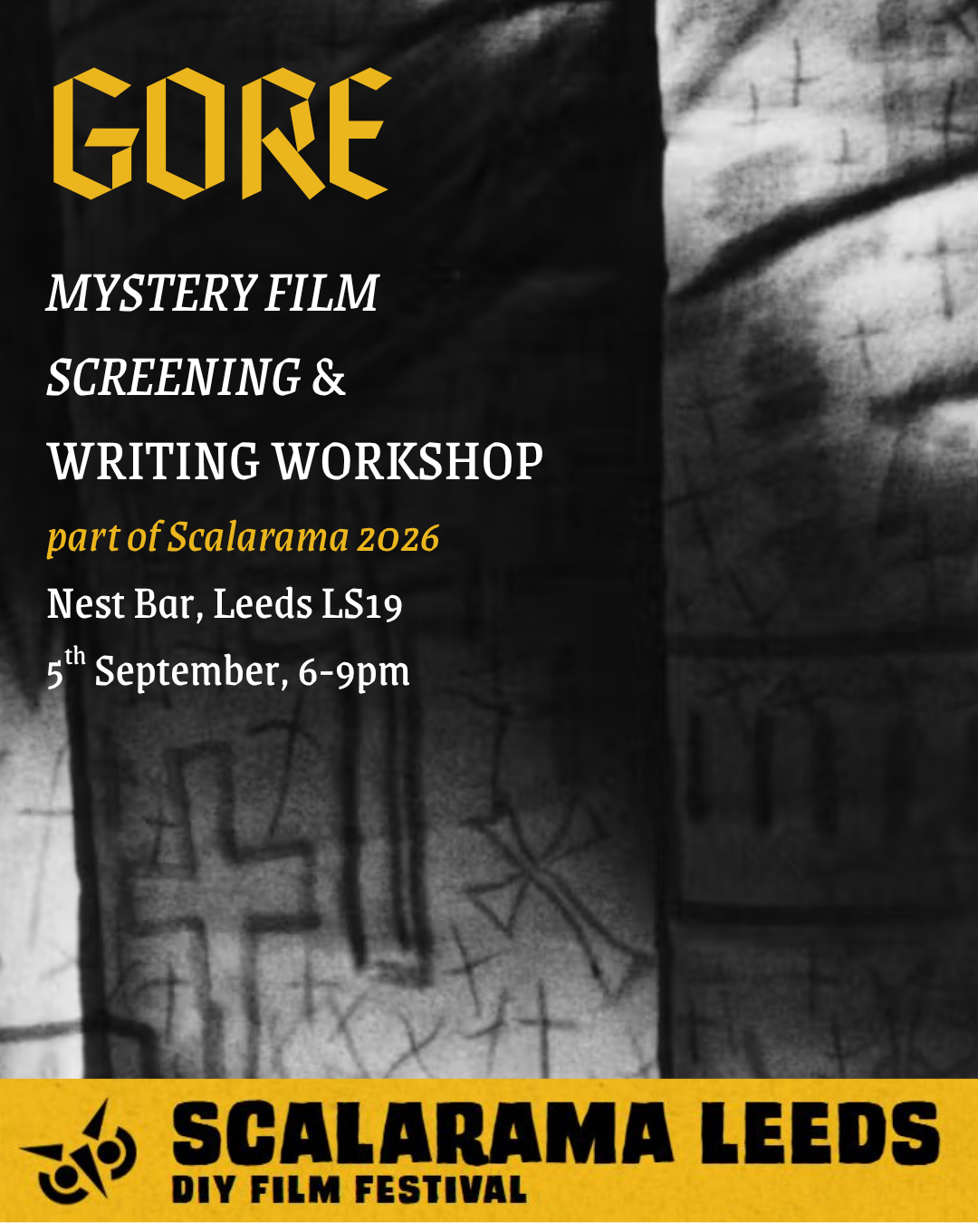 Mystery Film Screening & Writing Workshop: Scalarama 2026